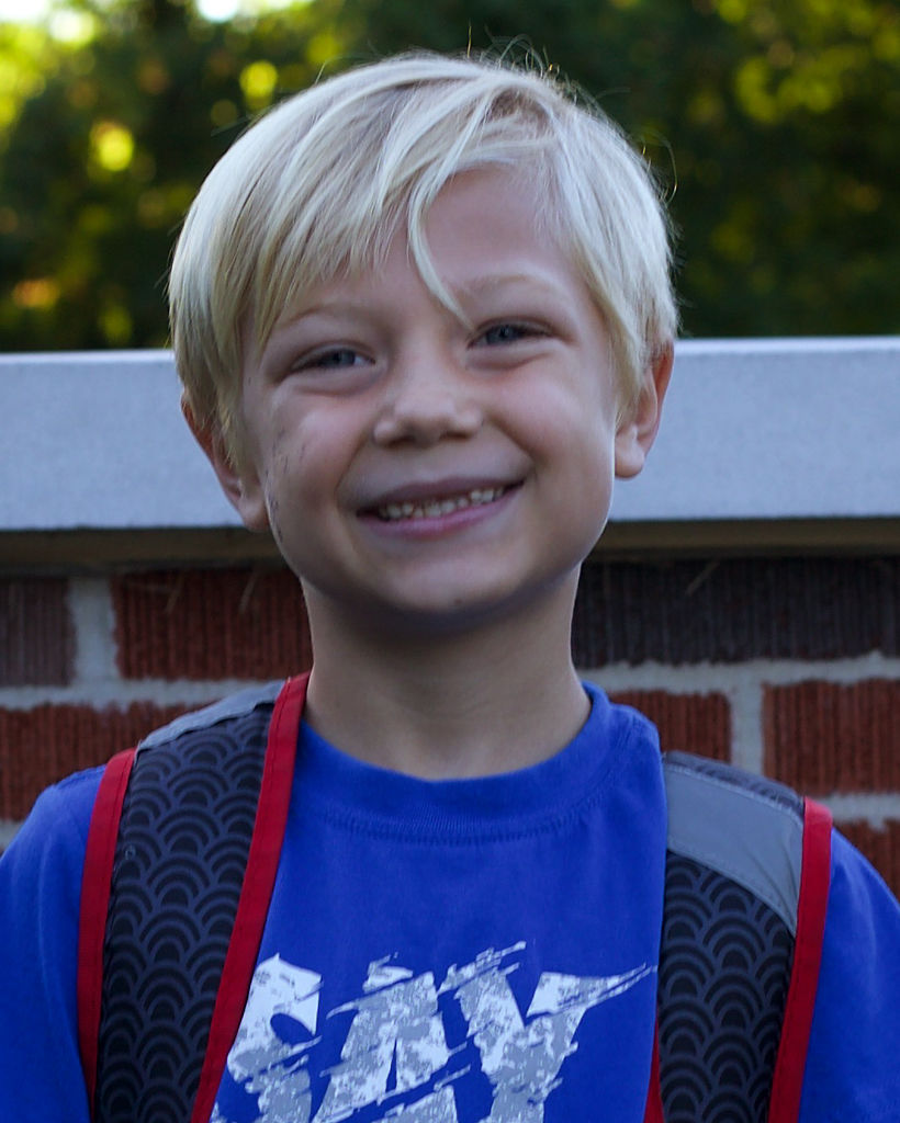 Brady Hardesty, 6, Ridgeway Elementary School, first grade